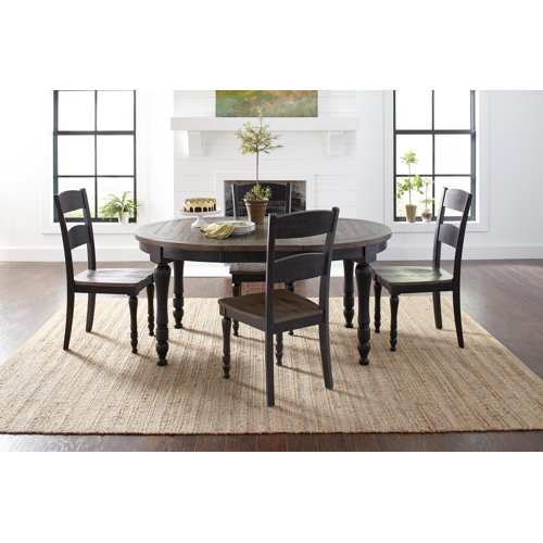 Sand & Stable Westhoff Extendable Pine Solid Wood Dining Table